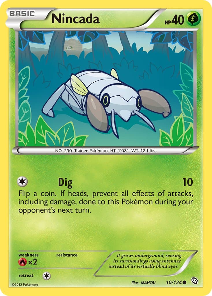 Nincada (DRX #10) Pokemon Card