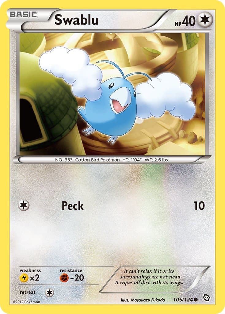 Swablu (DRX #105) Pokemon Card