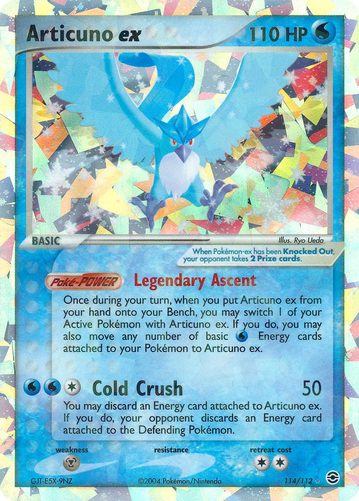 Articuno ex (RG #114) Pokemon Card