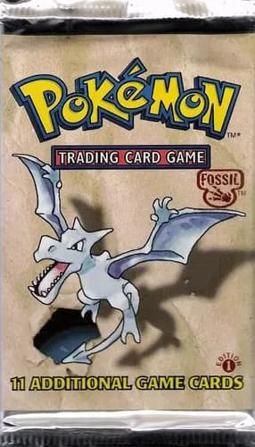 Fossil Pokemon Booster Pack