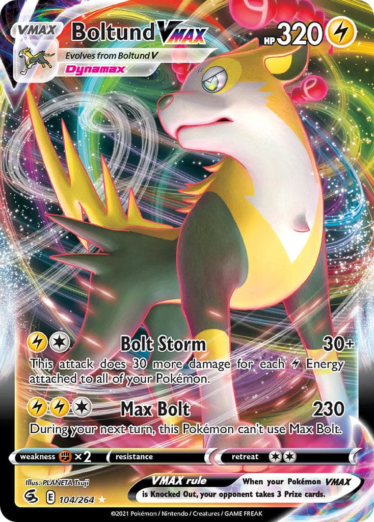 Boltund VMAX (FST #104) Pokemon Card