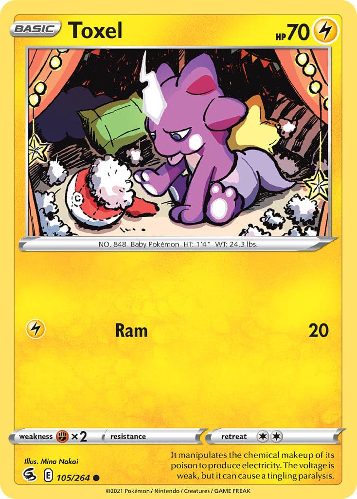 Toxel (FST #105) Pokemon Card