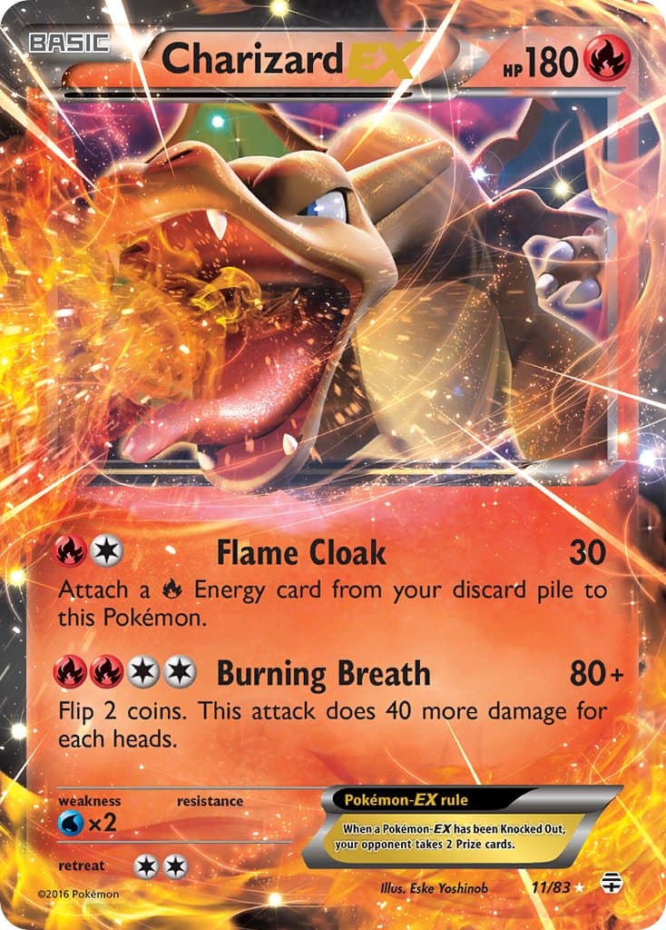 Charizard-EX (GEN #11) Pokemon Card