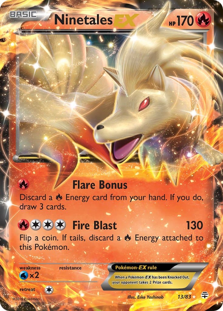 Ninetales-EX (GEN #13) Pokemon Card