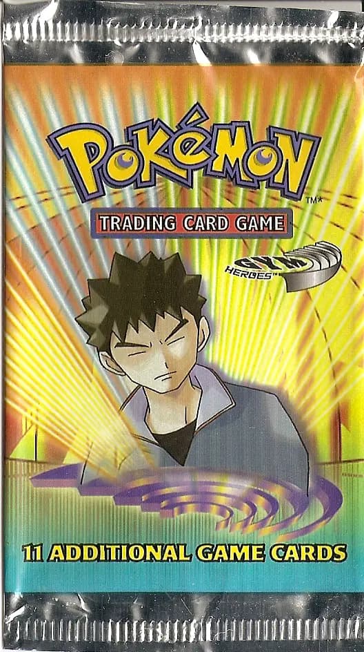 Gym Heroes Pokemon Booster Pack