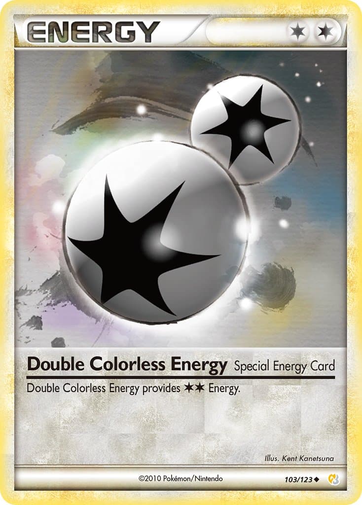 Double Colorless Energy (HS #103) Pokemon Card