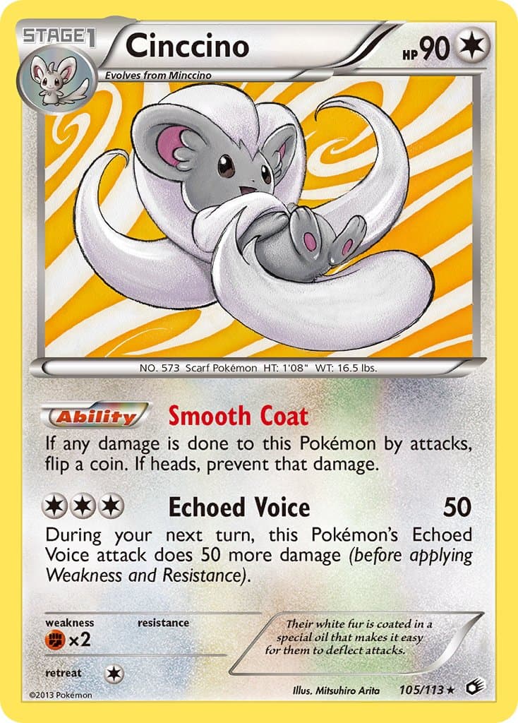 Cinccino (LTR #105) Pokemon Card