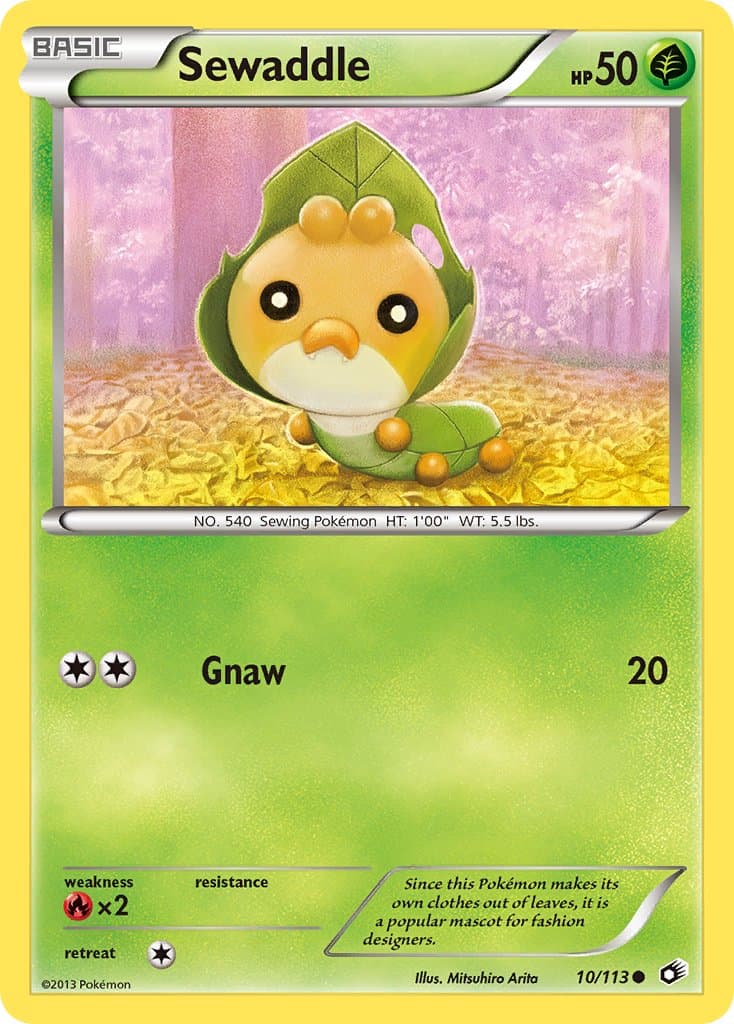 Sewaddle (LTR #10) Pokemon Card