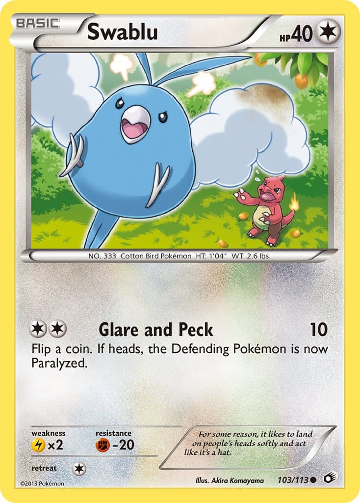 Swablu (LTR #103) Pokemon Card