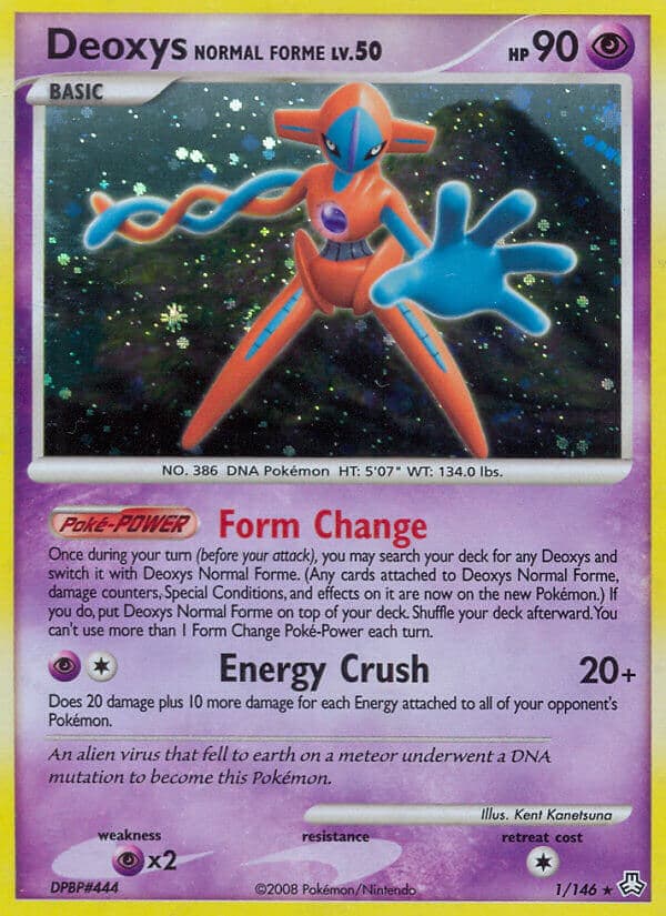 Deoxys Normal Forme (LA #1) Pokemon Card
