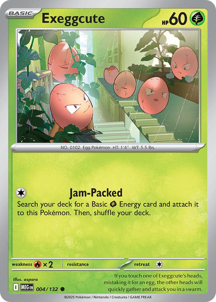 Exeggcute (MEG #004) Pokemon Card
