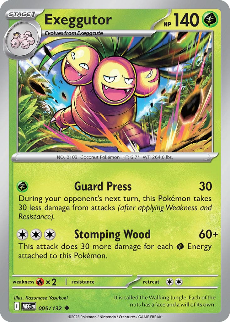 Exeggutor (MEG #005) Pokemon Card