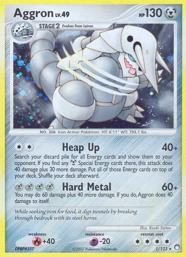 Aggron (MT #1) Pokemon Card
