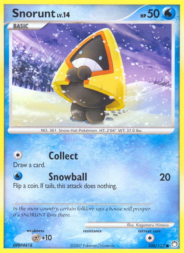 Snorunt (MT #100) Pokemon Card