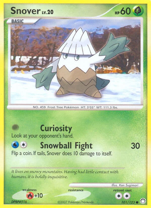 Snover (MT #101) Pokemon Card
