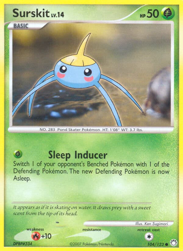 Surskit (MT #104) Pokemon Card