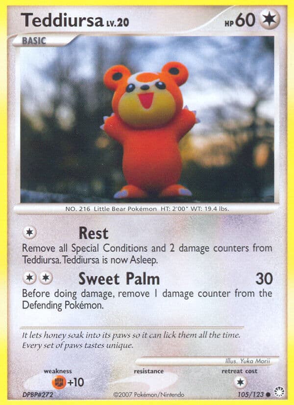 Teddiursa (MT #105) Pokemon Card