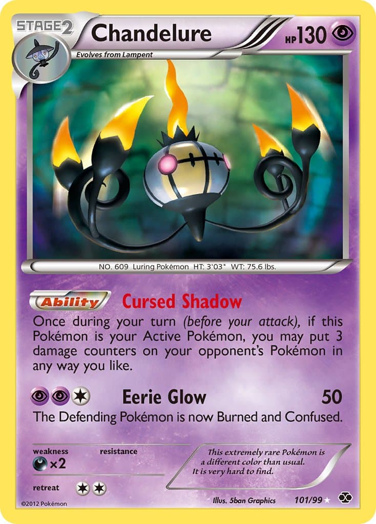 Chandelure (NXD #101) Pokemon Card