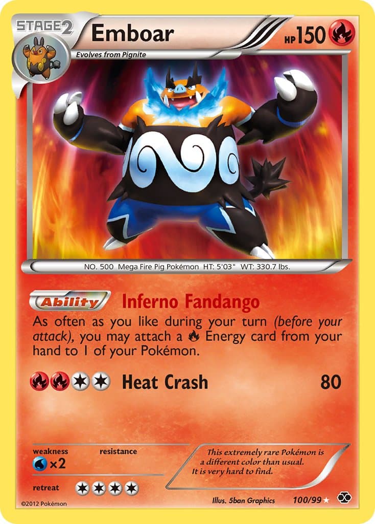 Emboar (NXD #100) Pokemon Card