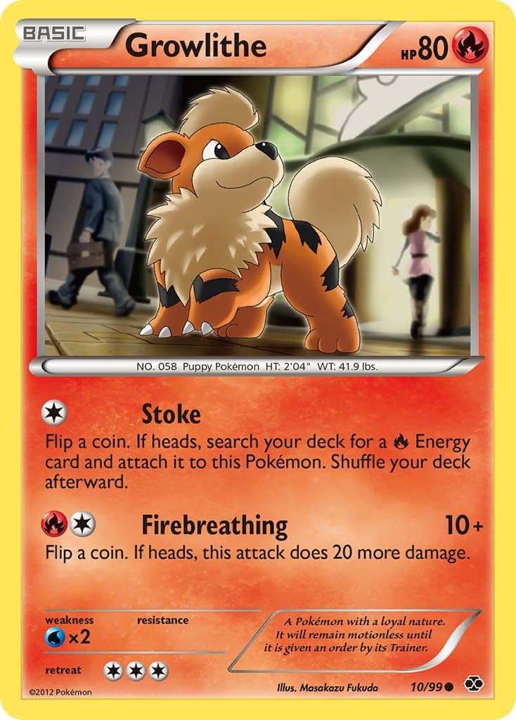 Growlithe (NXD #10) Pokemon Card