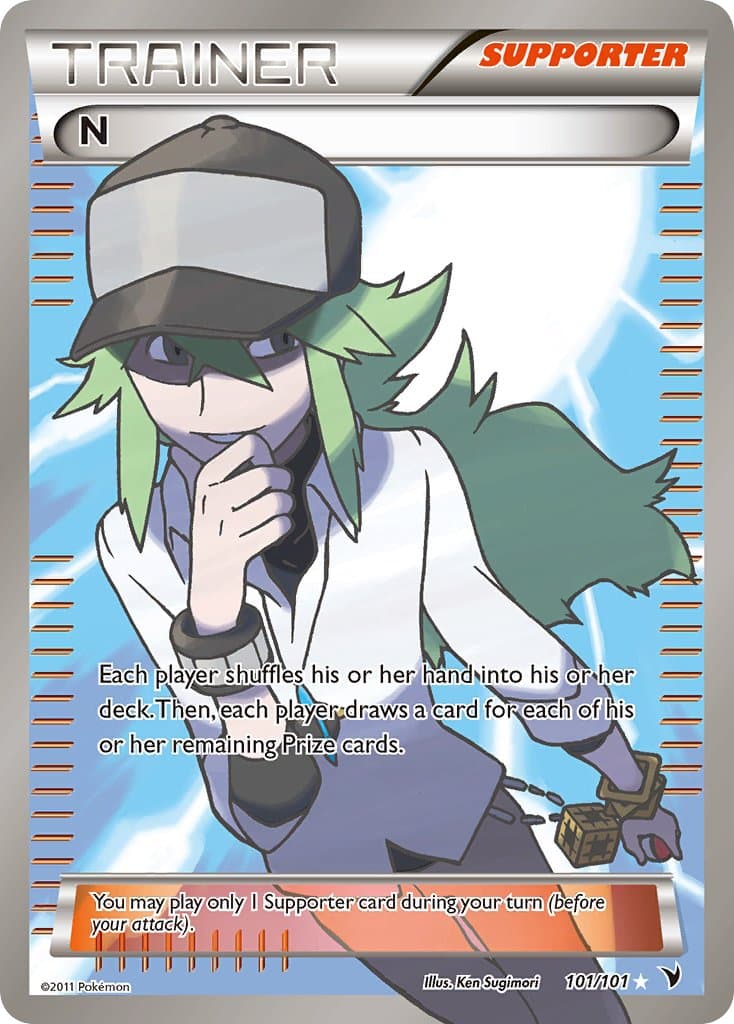 N (NVI #101) Pokemon Card