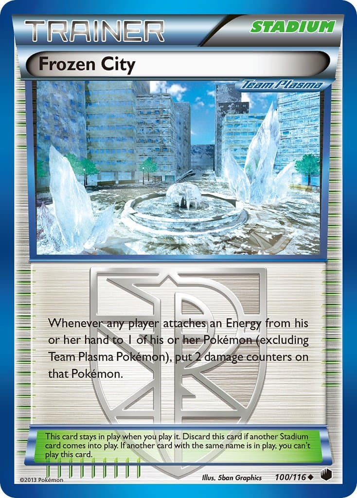 Frozen City (PLF #100) Pokemon Card