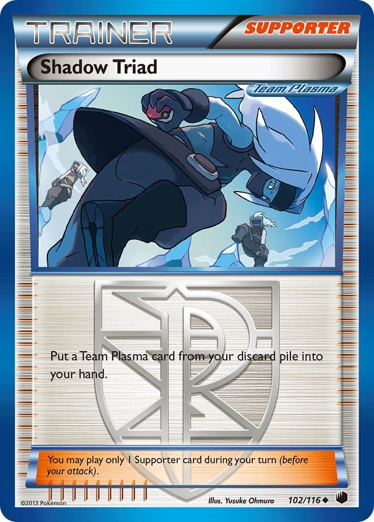 Shadow Triad (PLF #102) Pokemon Card