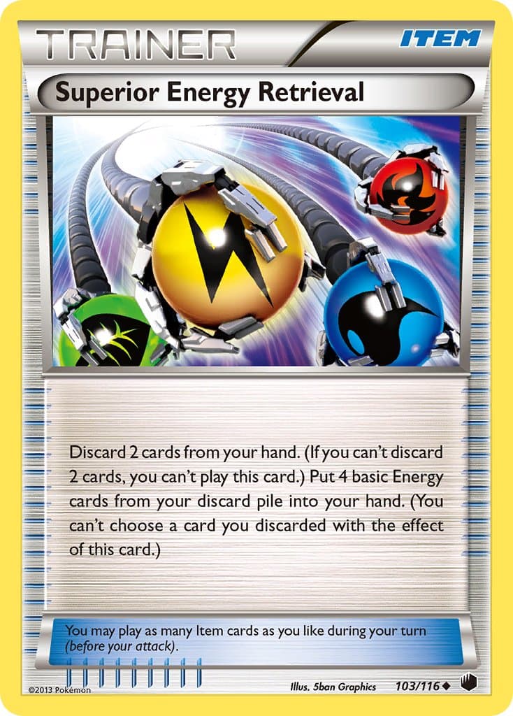 Superior Energy Retrieval (PLF #103) Pokemon Card