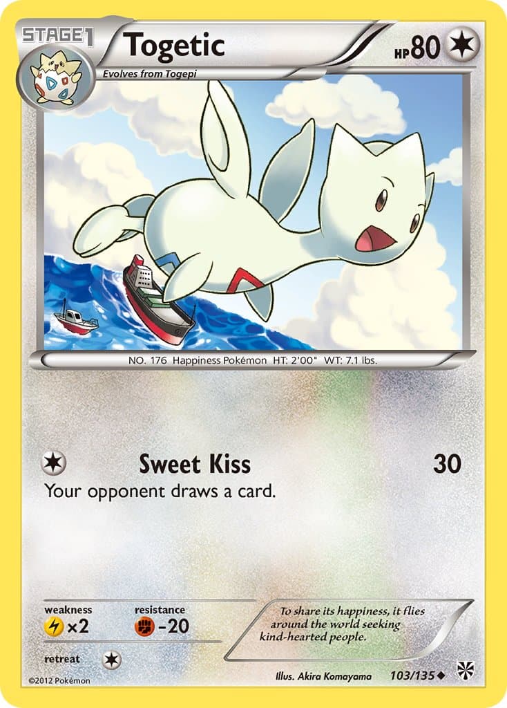 Togetic (PLS #103) Pokemon Card