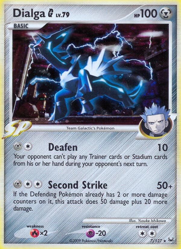 Dialga G (PL #007) Pokemon Card