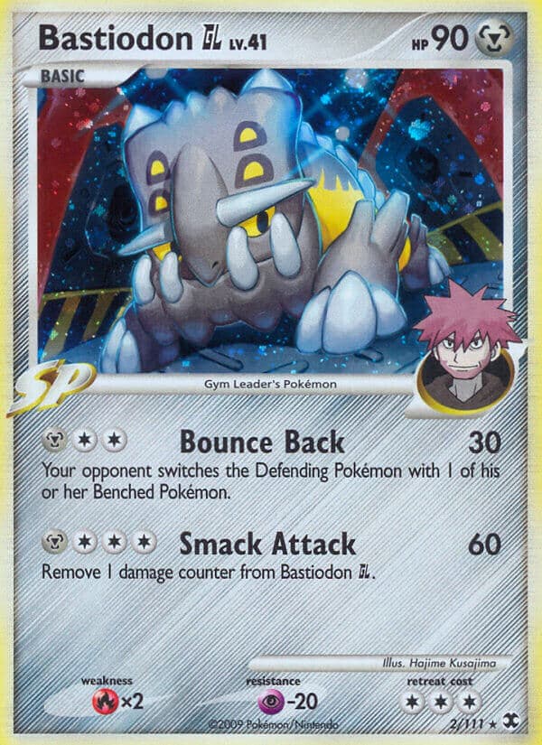 Bastiodon GL (RR #002) Pokemon Card
