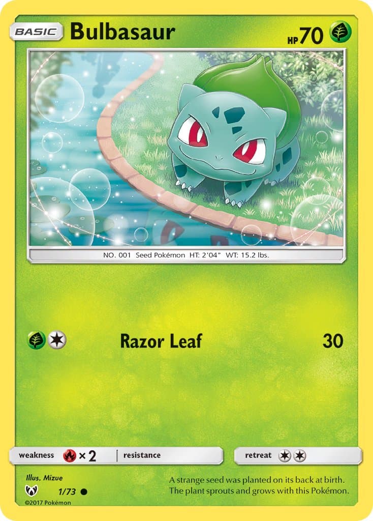 Bulbasaur (SLG #1) Pokemon Card