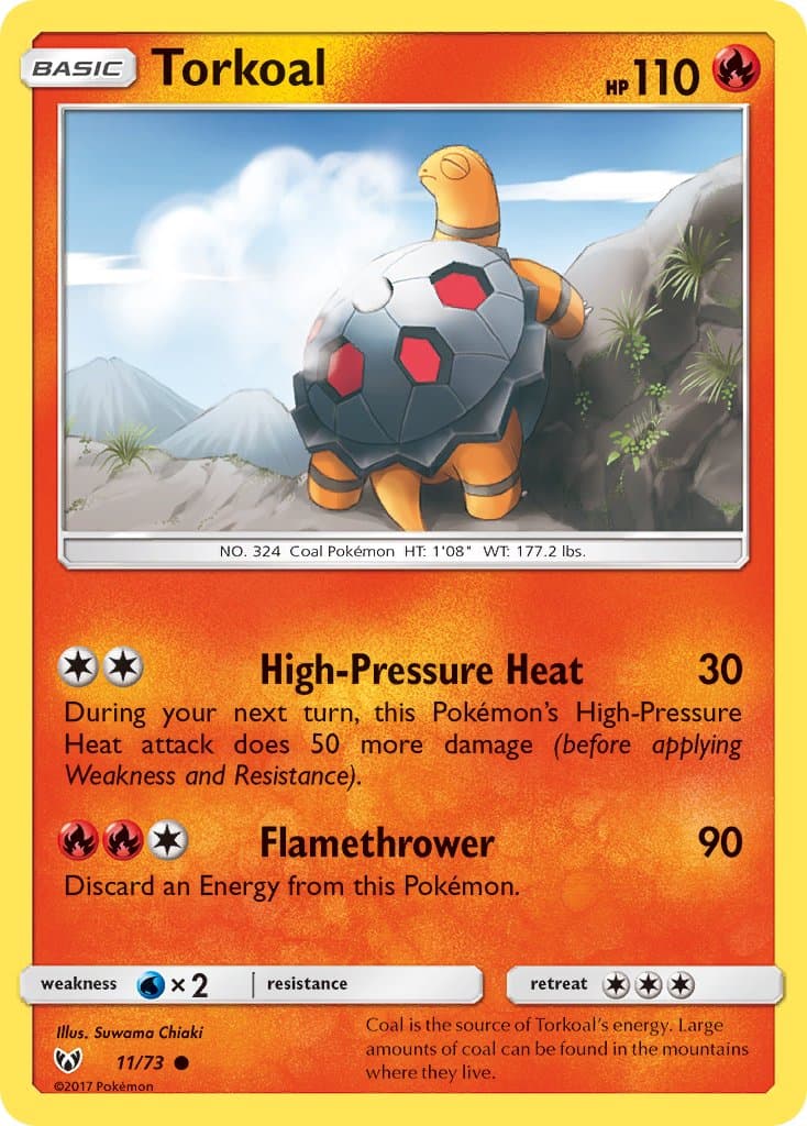 Torkoal (SLG #11) Pokemon Card