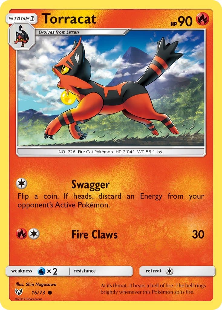 Torracat (SLG #16) Pokemon Card