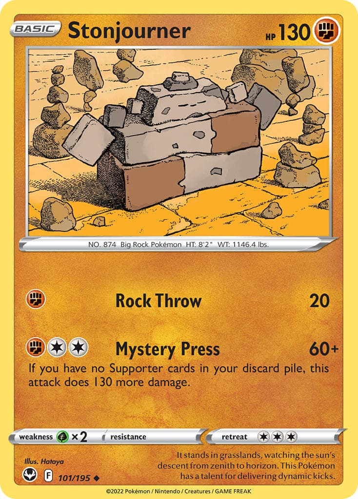 Stonjourner (SIT #101) Pokemon Card