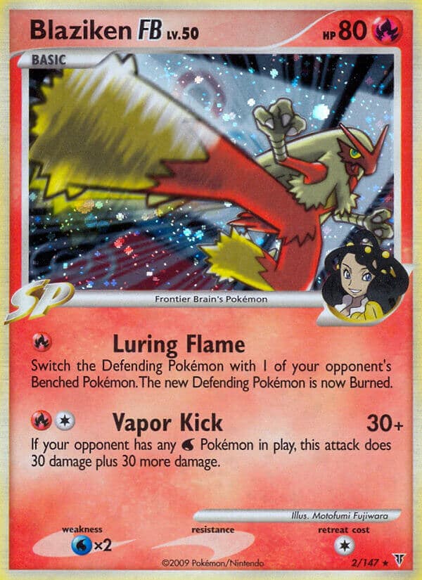 Blaziken FB (SV #002) Pokemon Card