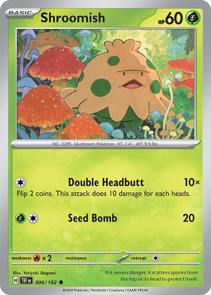 Shroomish (TEF #006) Pokemon Card