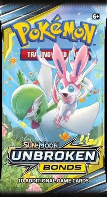 Sun & Moon - Unbroken Bonds Pokemon Booster Pack