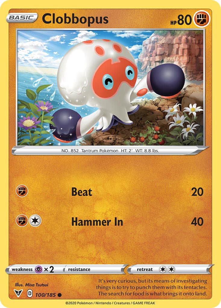 Clobbopus (VIV #100) Pokemon Card